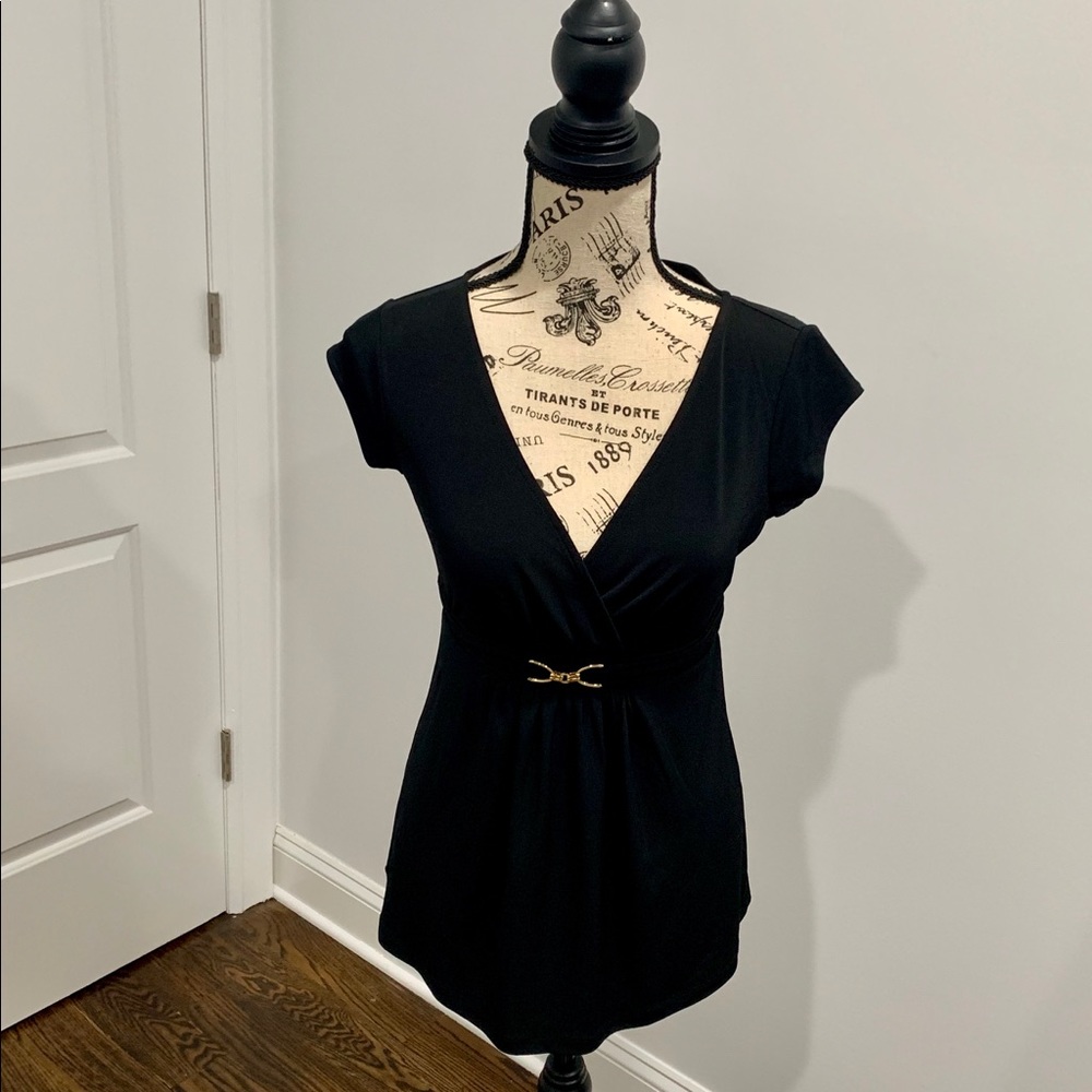 New York & Company (NY&Co) Top (Black) (XS)
